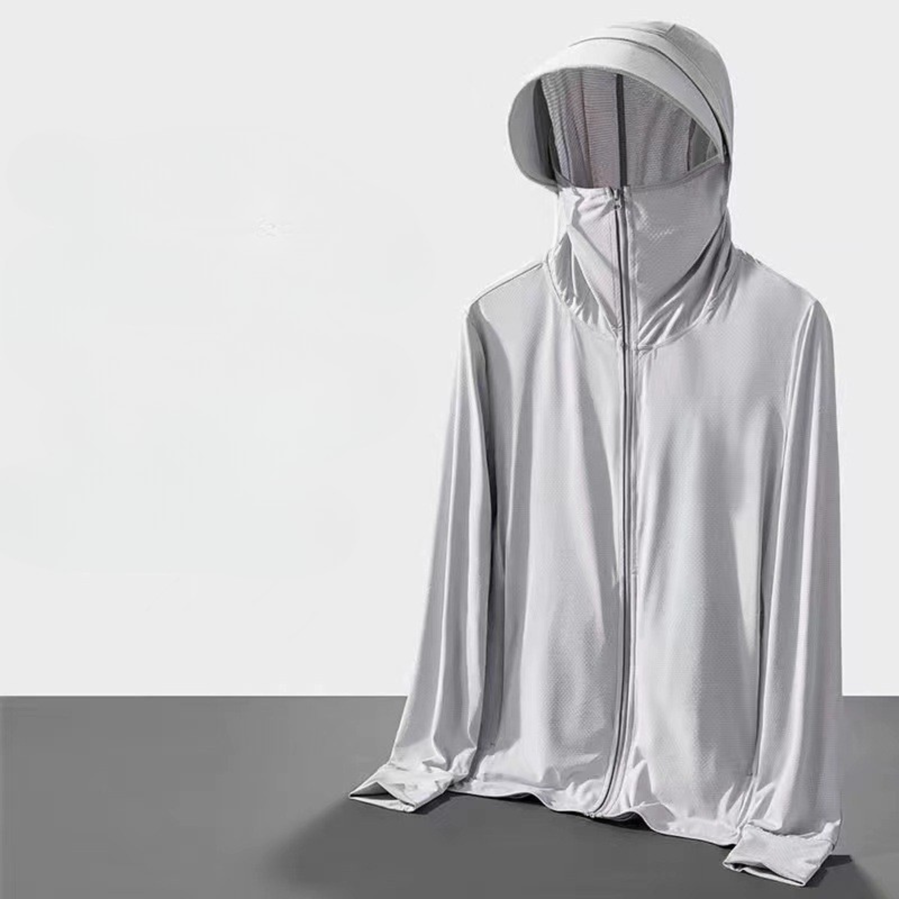 UPF 50+ Sun Protection Hoodie Jacket for Men & Women – Lightweight Breathable UV Protection Fishing & Outdoor Jacket